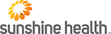 A logo of the company shine health